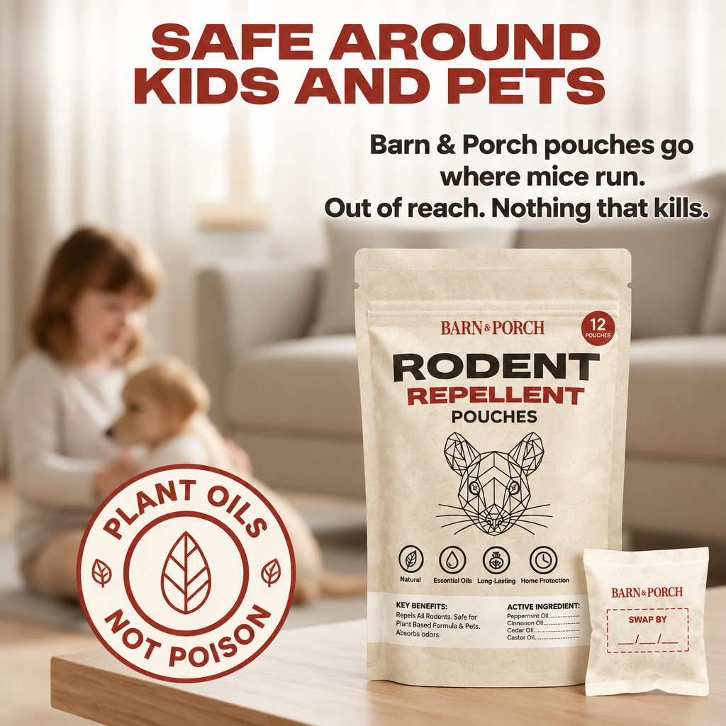 Barn & Porch Rodent Repellent Pouches