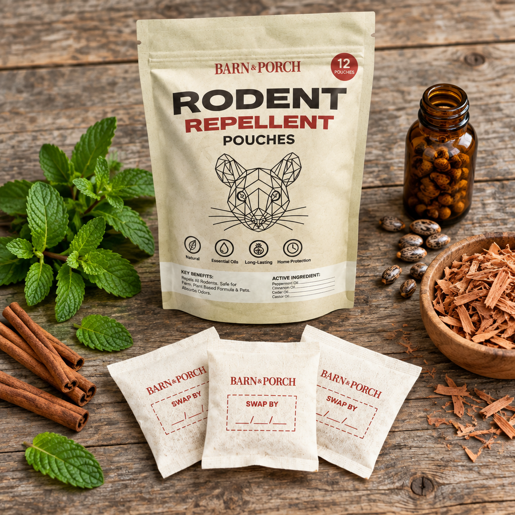Barn & Porch Rodent Repellent Pouches